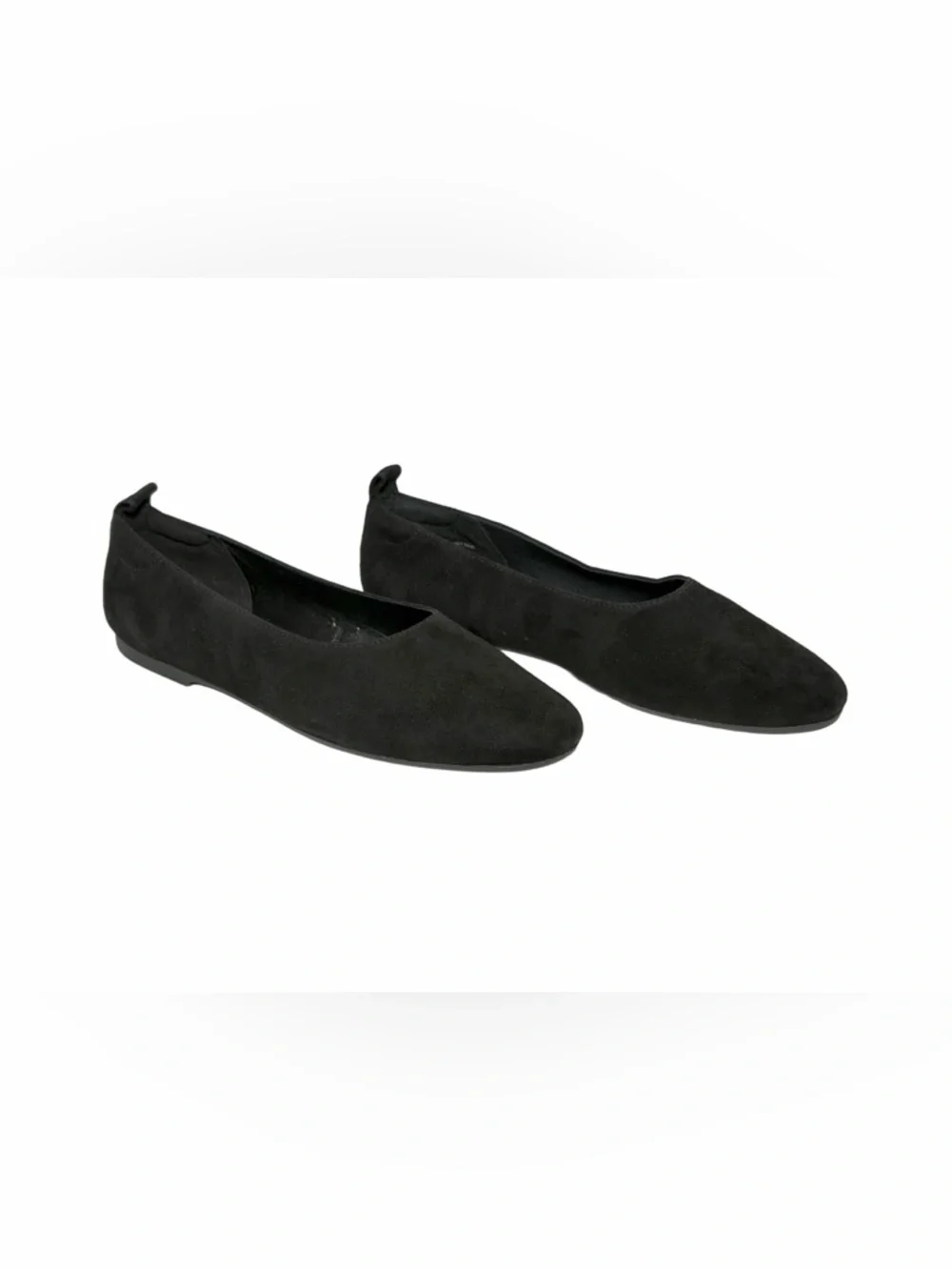 NIB Everlane Black Italian Suede Leather Day Glove Flats, Size 6.5M - Picture 4 of 15